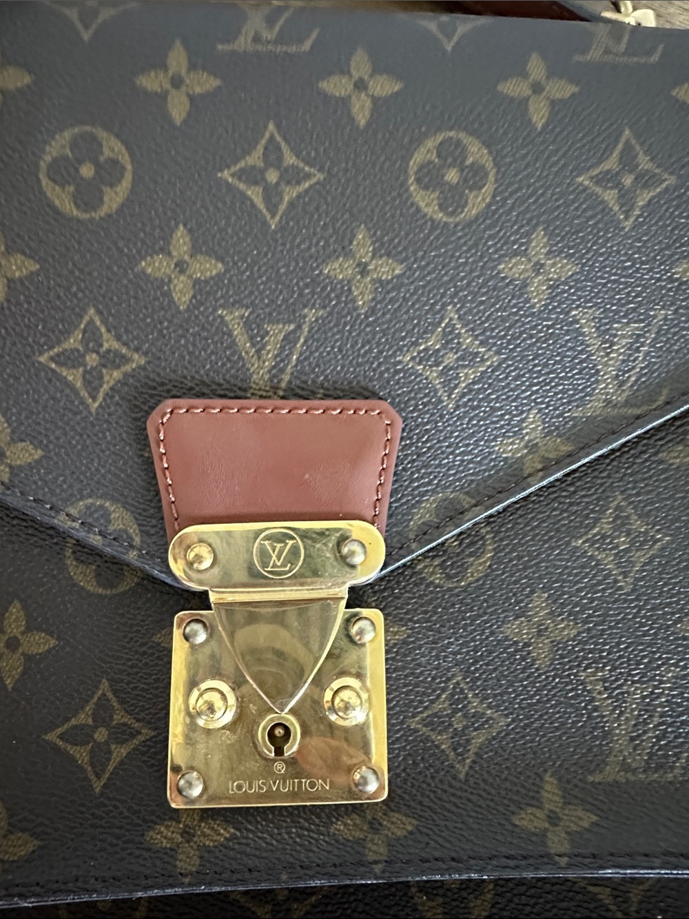Authentic Louis Vuitton vintage Monceau Handle Crossbody Bag - Picture 3 of 7